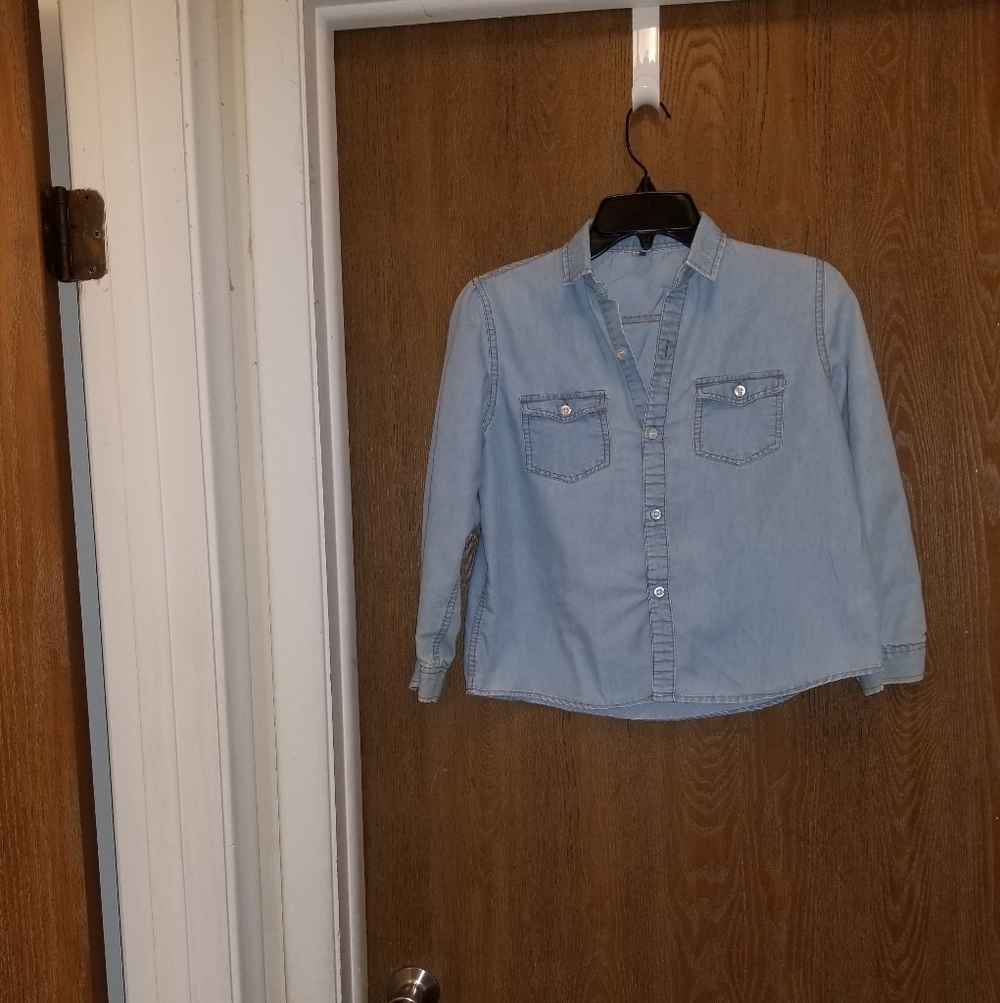 Boys Lightweight Denim Shirt